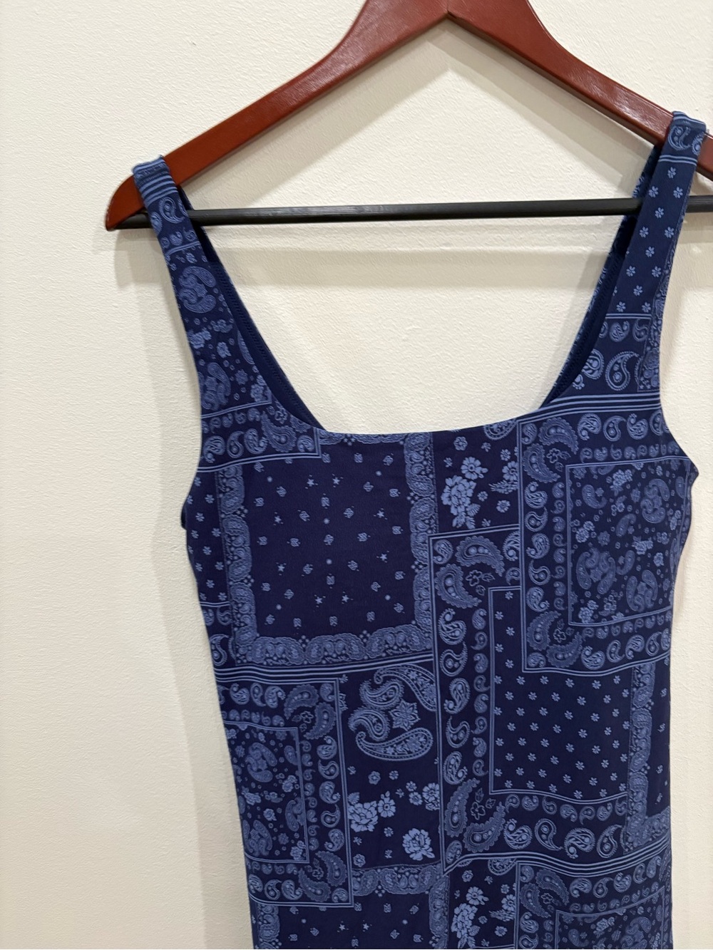 Aerie Bandana Print Active Tank Dress - L - Picture 3 of 8